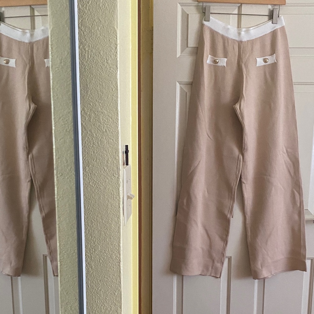 NWOT EVENUEL Wide Leg Trousers, Size L